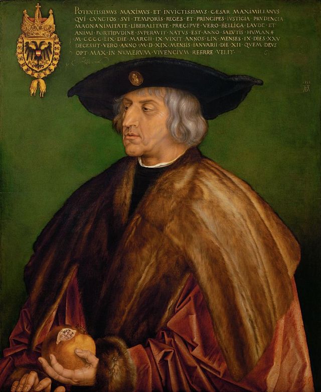 735px-Albrecht_Dürer_-_Portrait_of_Maximilian_I_-_Google_Art_Project